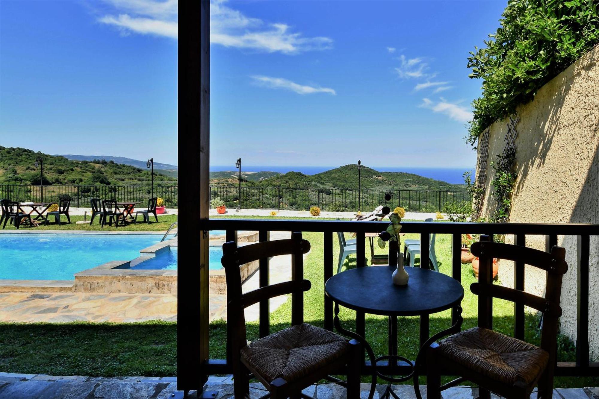 Guesthouse Amanitis Caesarea Skiti Exterior photo